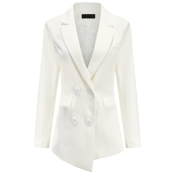 Jackets & Blazers - Casual Suit Blazer Slim Lapel Button Business Work Office Jacket